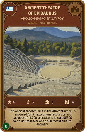 Starożytny Teatr w Epidaurze