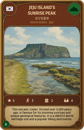 Szczyt Wschodzącego Słońca na Jeju