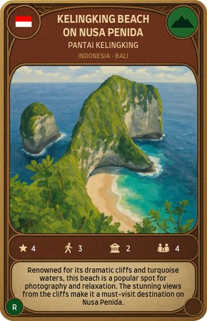 Plaża Kelingking na Nusa Penida