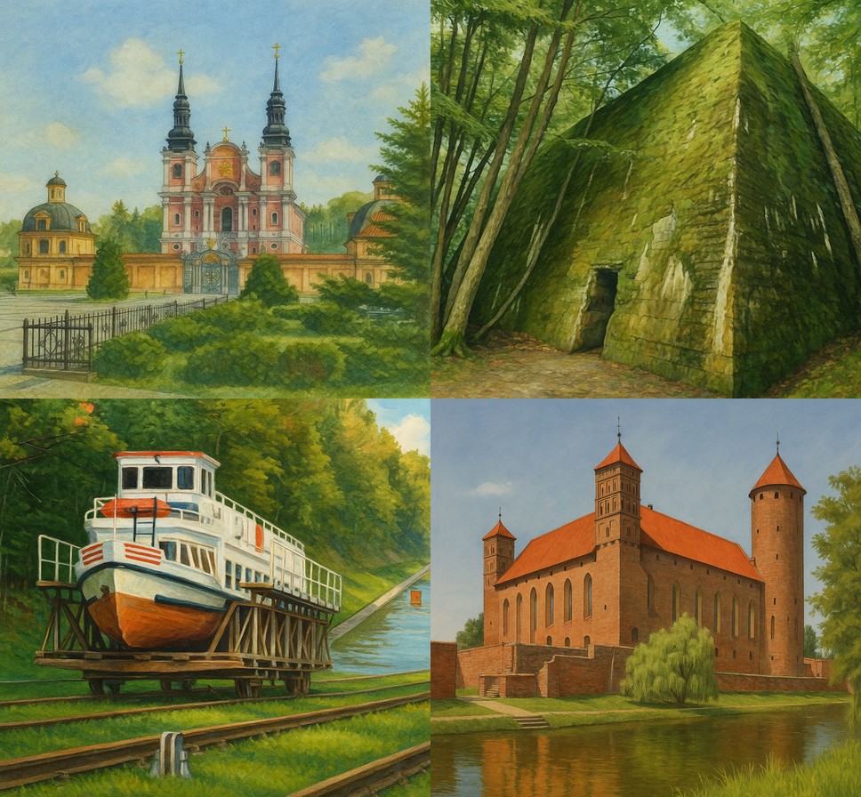 TOP 10 Warmińsko-Mazurskie