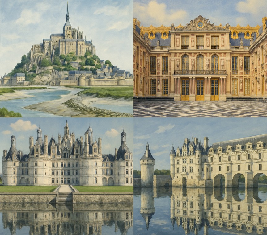 TOP 20 Francja (bez Paryża)