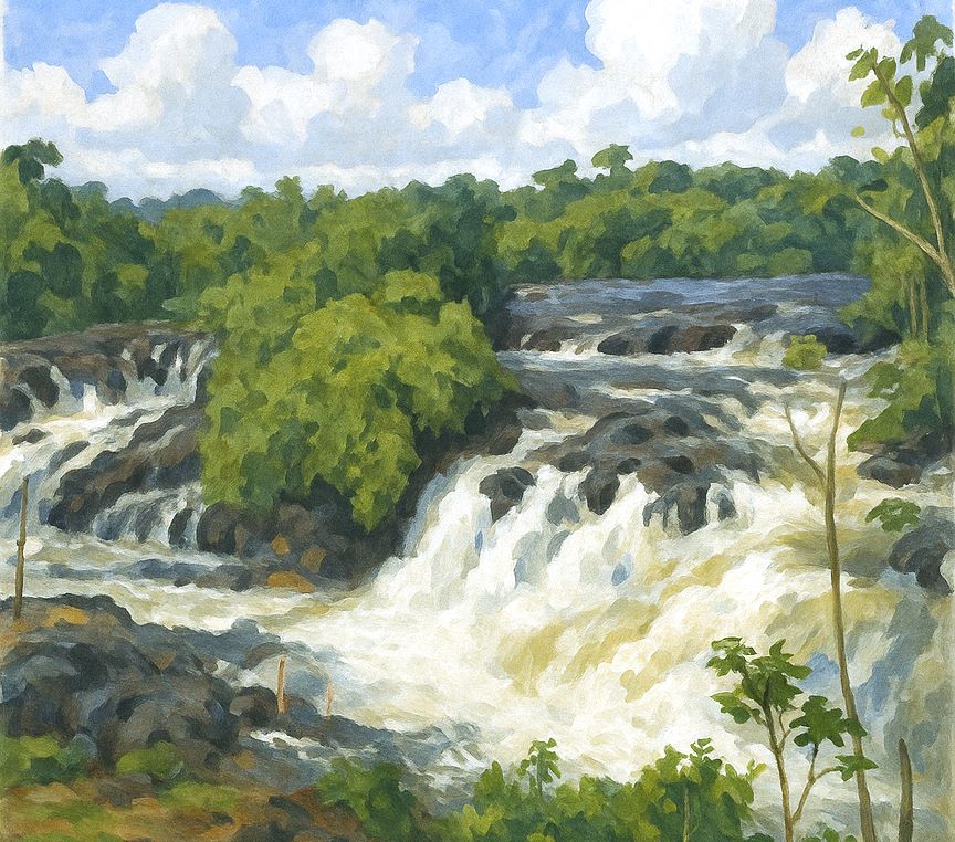 Wodospady Blanche Marie