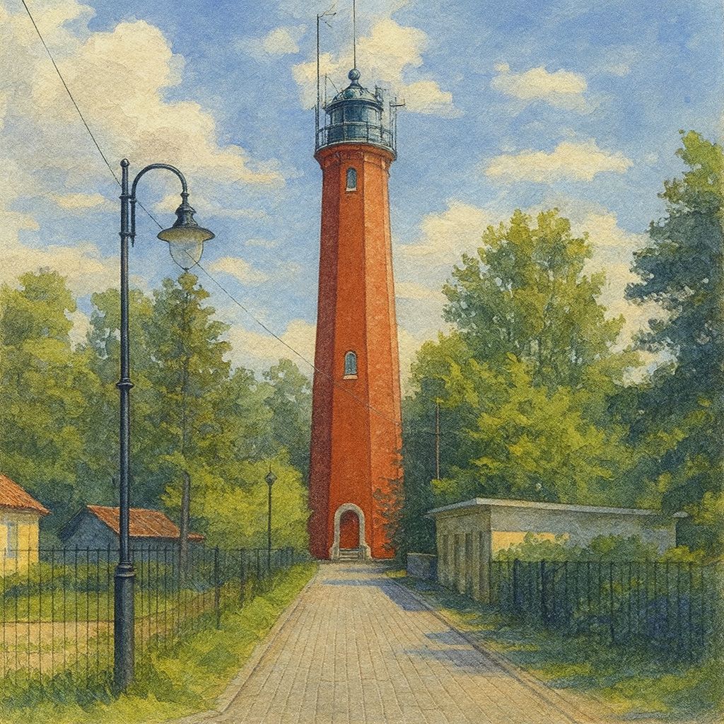 Hel z fokarium i latarnią morską