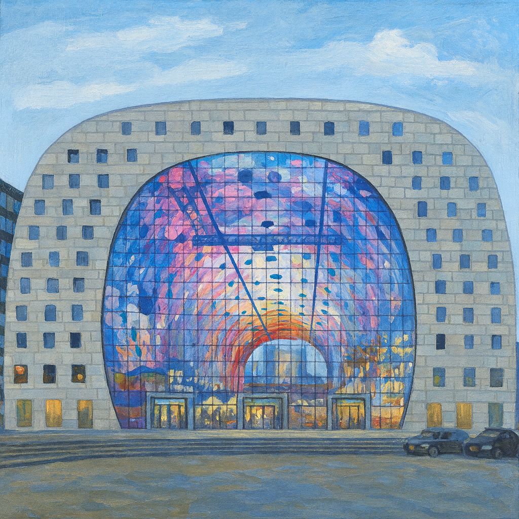 Hala Targowa w Rotterdamie