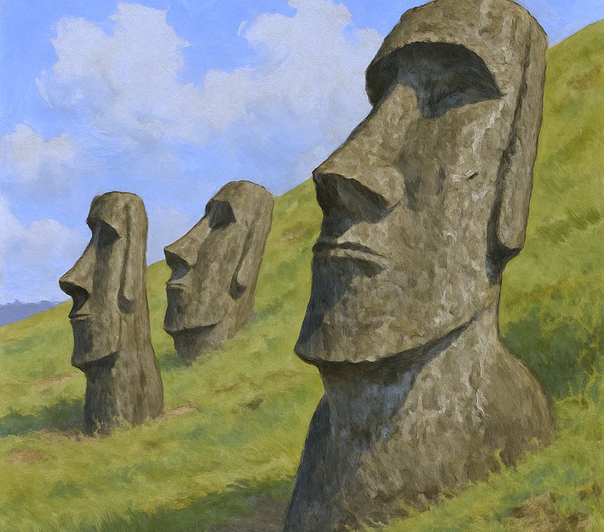 Posągi Moai