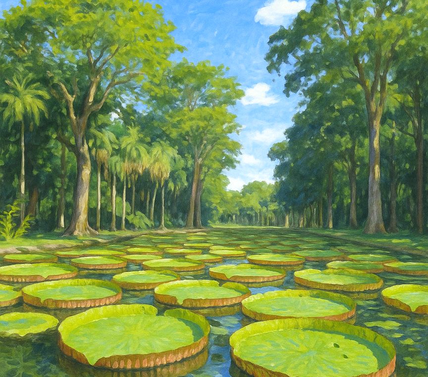 Ogród Botaniczny Pamplemousses