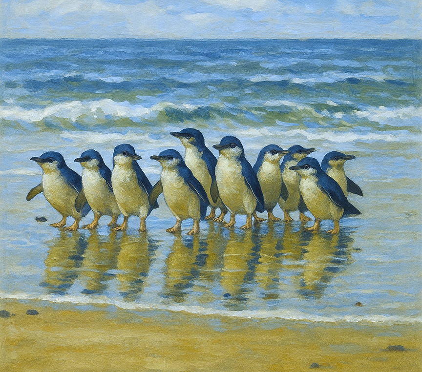 Parada Pingwinów na Wyspie Phillip