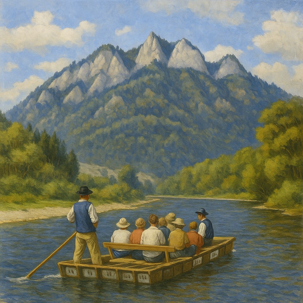 Pieniński Park Narodowy z przełomem Dunajca