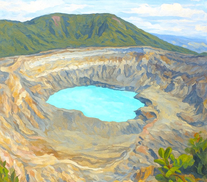 Wulkan Poás (szczyt)