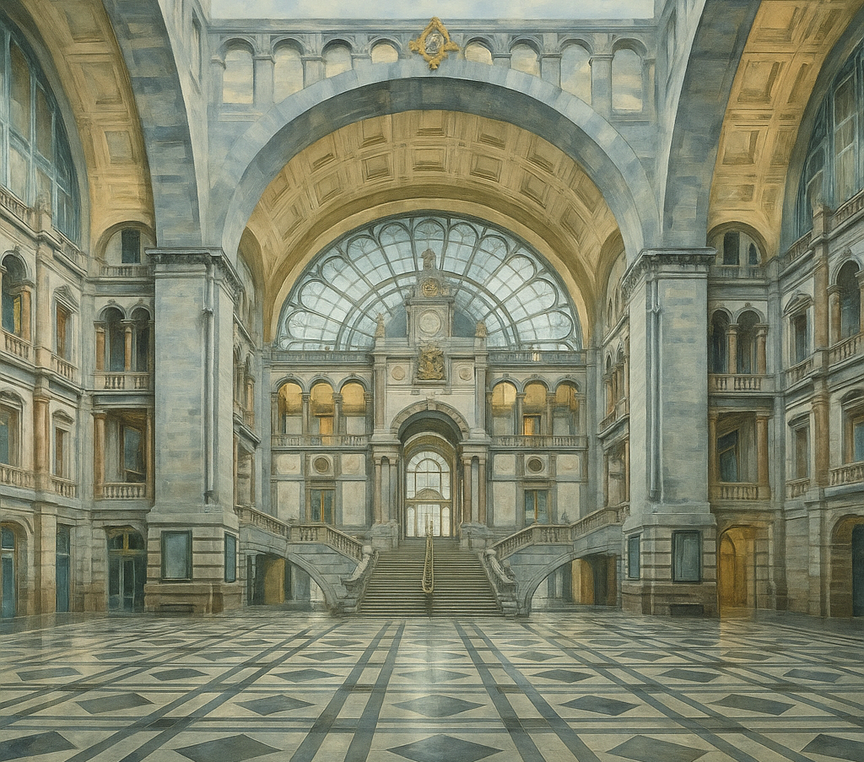 Dworzec Centralny w Antwerpii