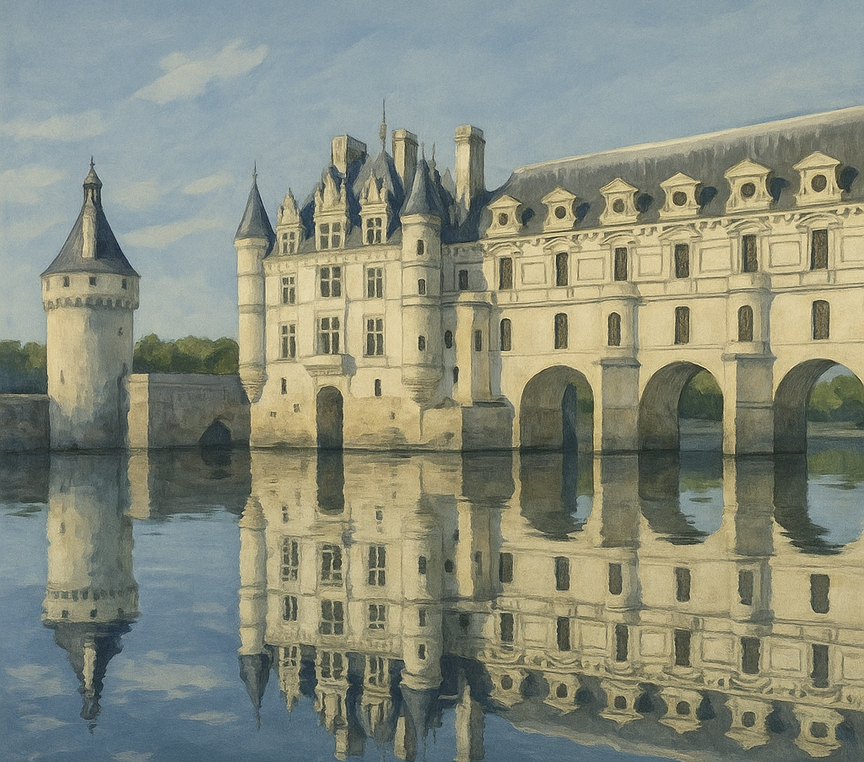 Zamek w Chenonceau