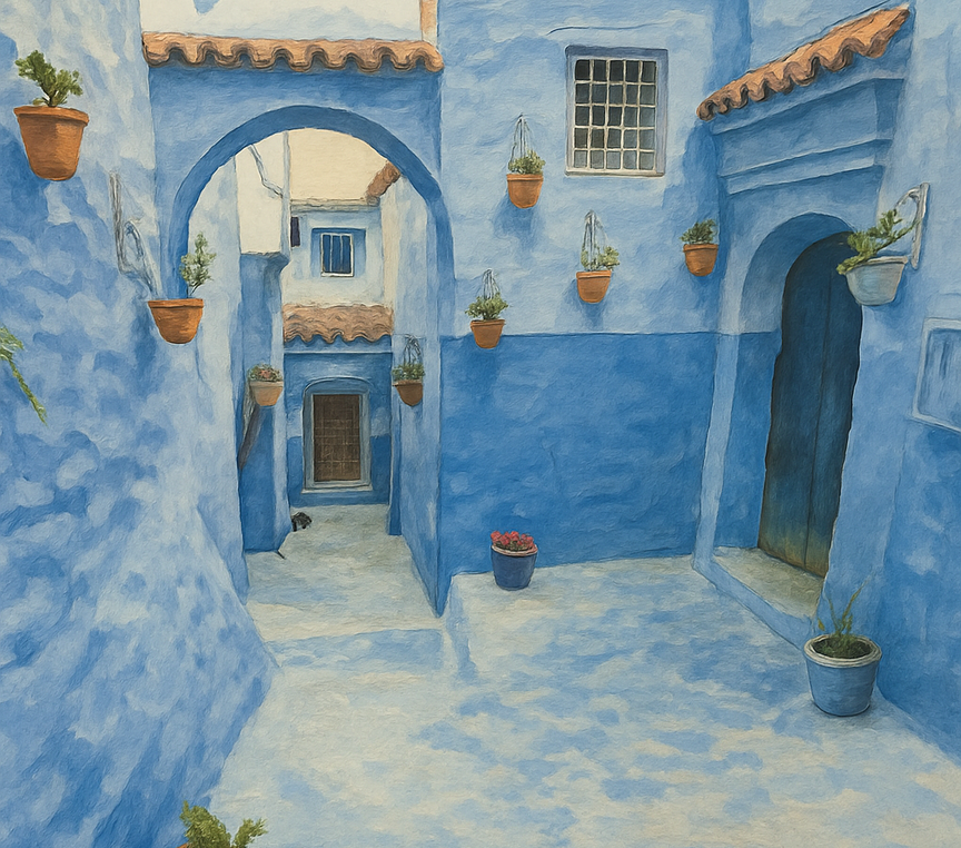 Niebieskie Miasto Szafszawan