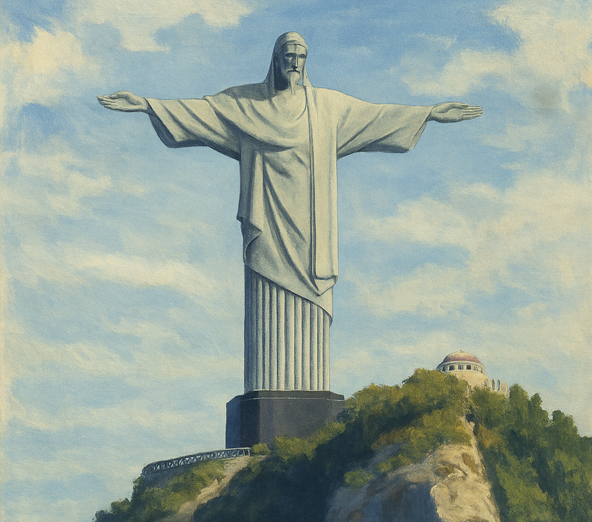 Statua Chrystusa Zbawiciela