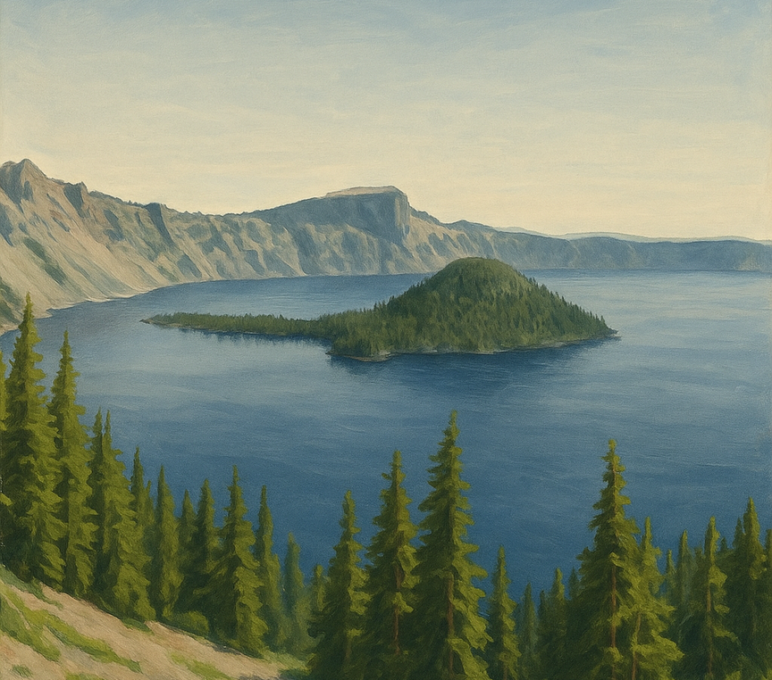 Park Narodowy Crater Lake