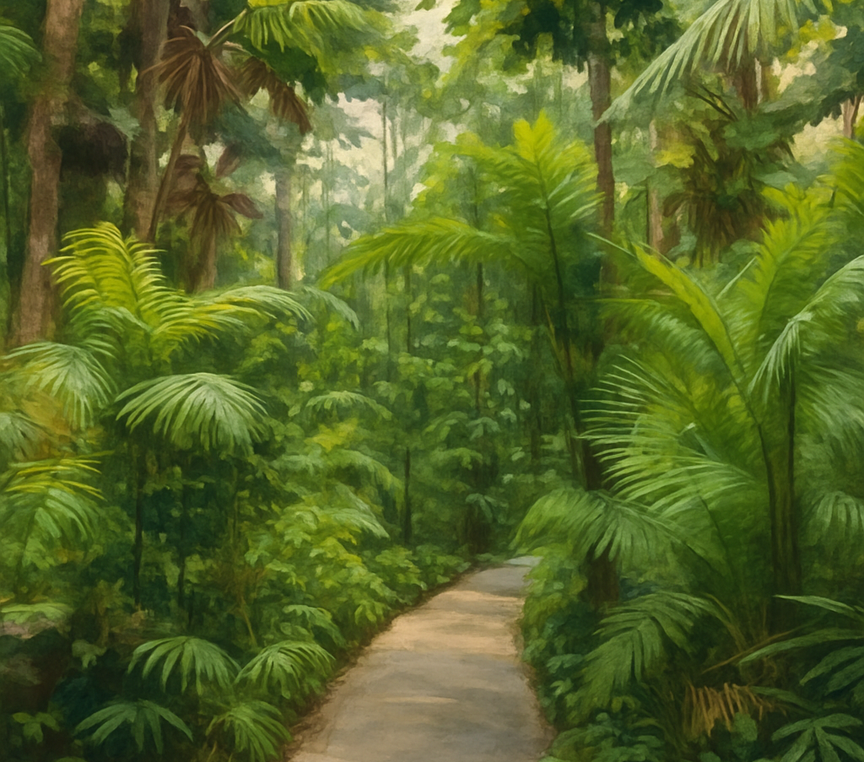 Las deszczowy Daintree