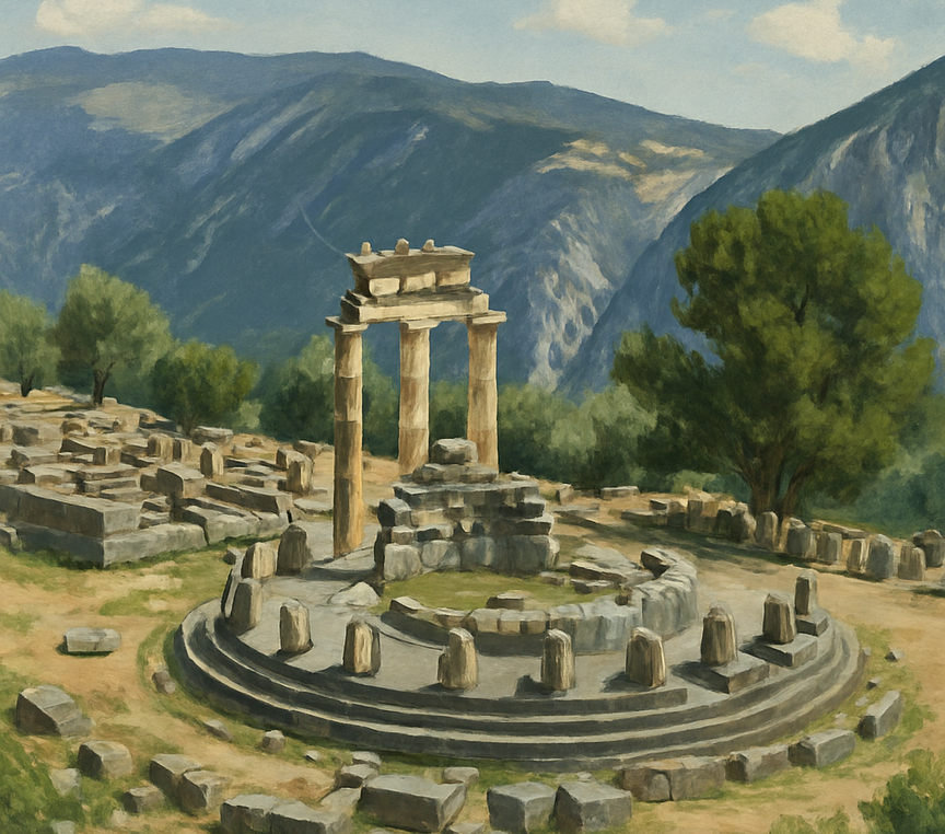Świątynia Apollina w Delfach