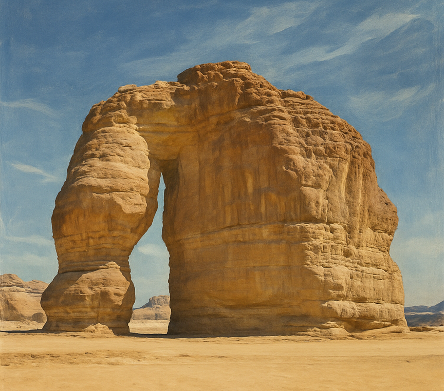 Skała Słonia - Jabal AlFil