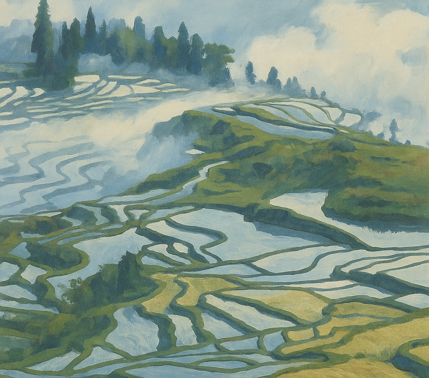 Tarasy Ryżowe Honghe Hani