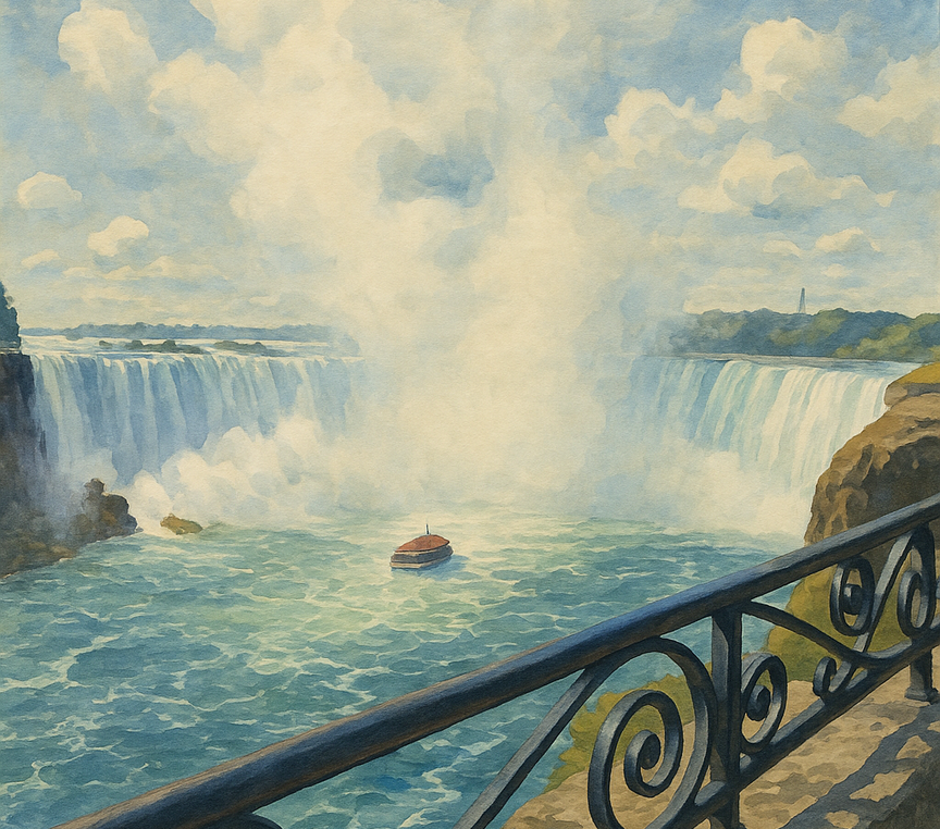 Wodostapd Niagara (widok Horseshoe)