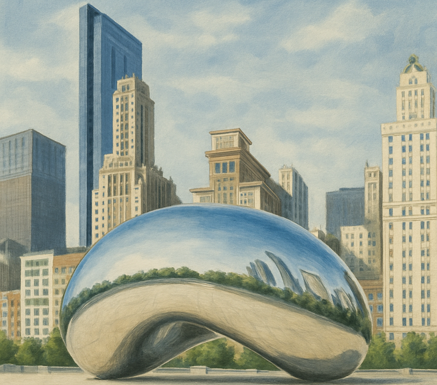 Park Millennium i Brama Chmur