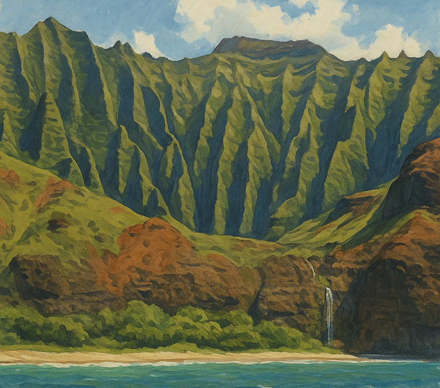 Kauai - Wybrzeże Nā Pali