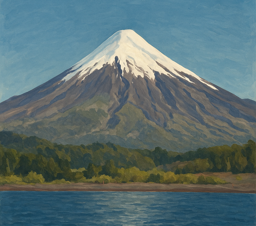 Wulkan Osorno (widok)