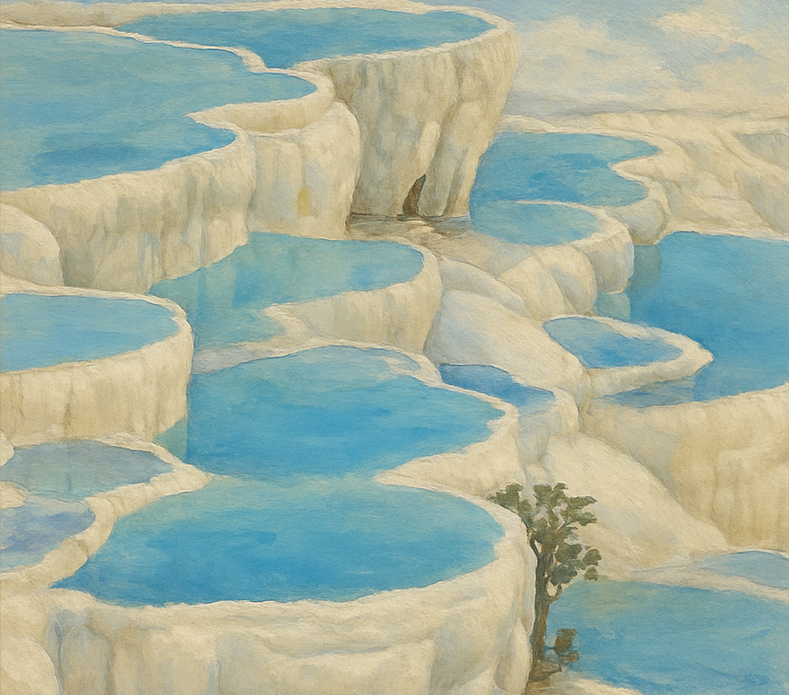 Tarasy wapienne w Pamukkale