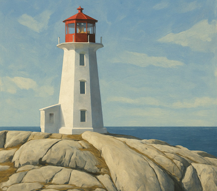 Latarnia Morska Peggy's Cove