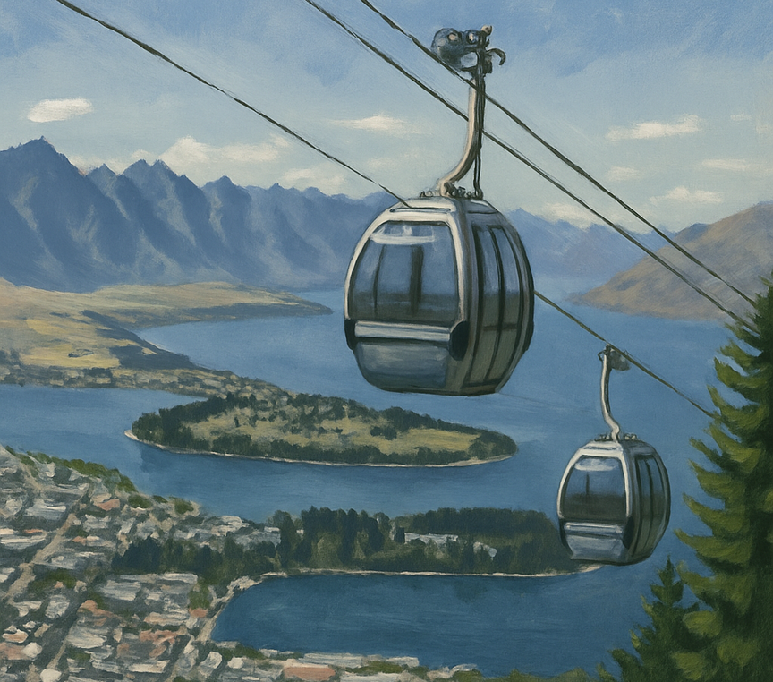 Gondola Skyline w Queenstown