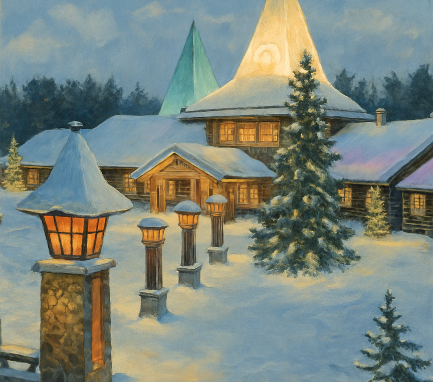 Rovaniemi i Wioska Świętego Mikołaja