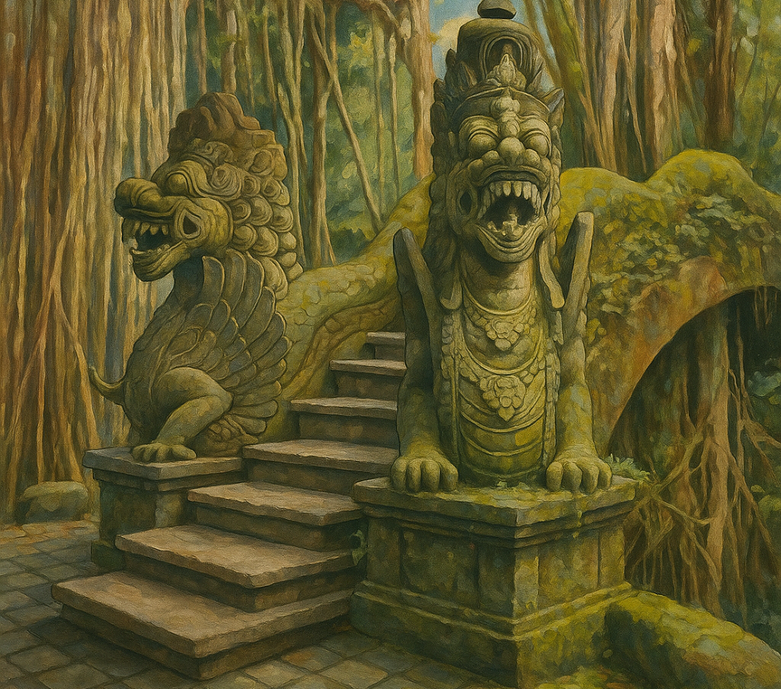 Święty Las Małp w Ubud