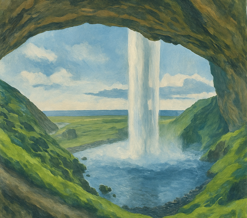 Wodospad Seljalandsfoss