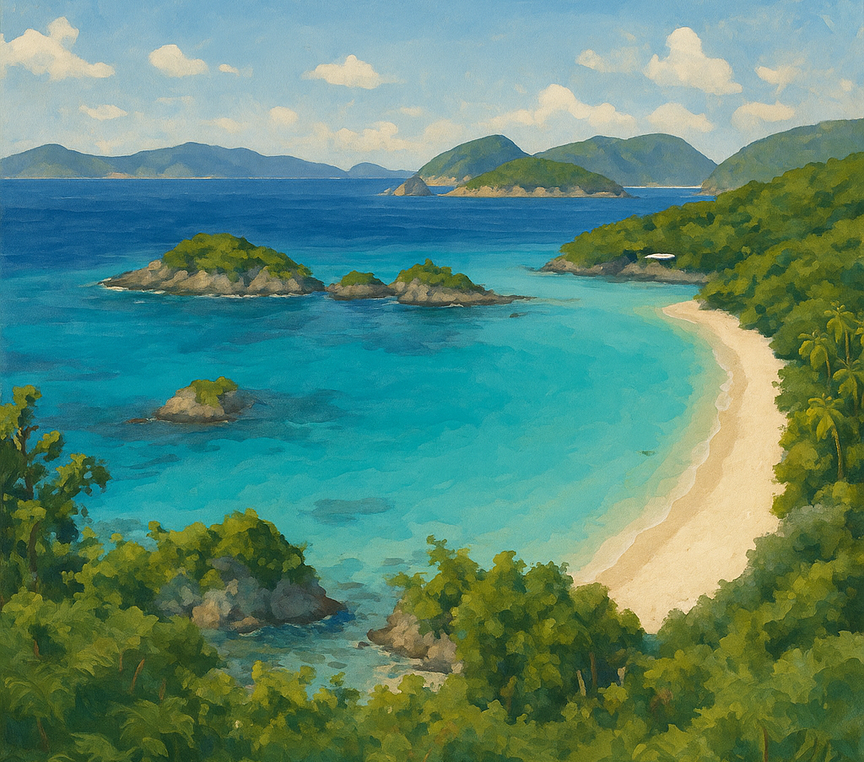 Trunk Bay Beach