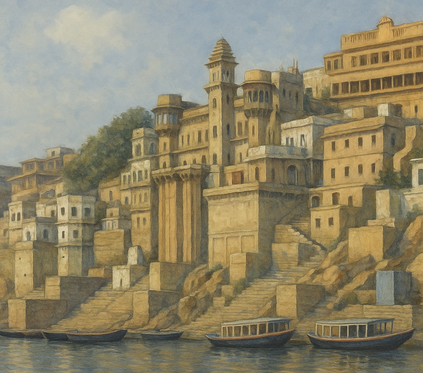 Ghat Dashashwamedh w Waranasi