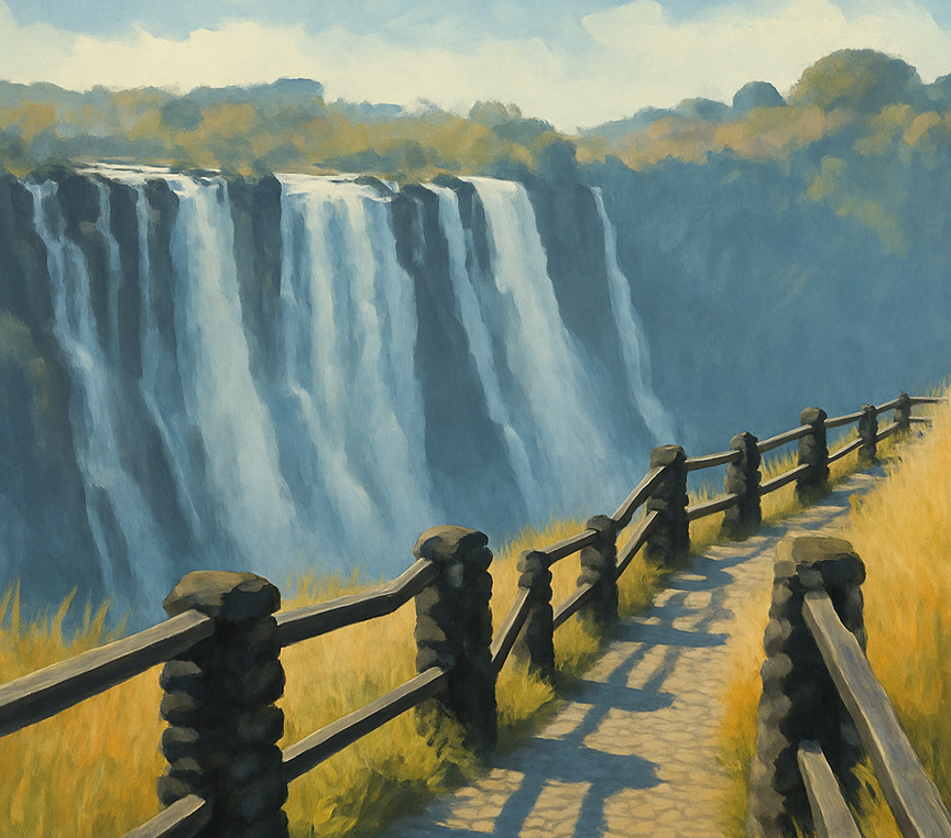 Wodospady Wiktorii (Zambia)