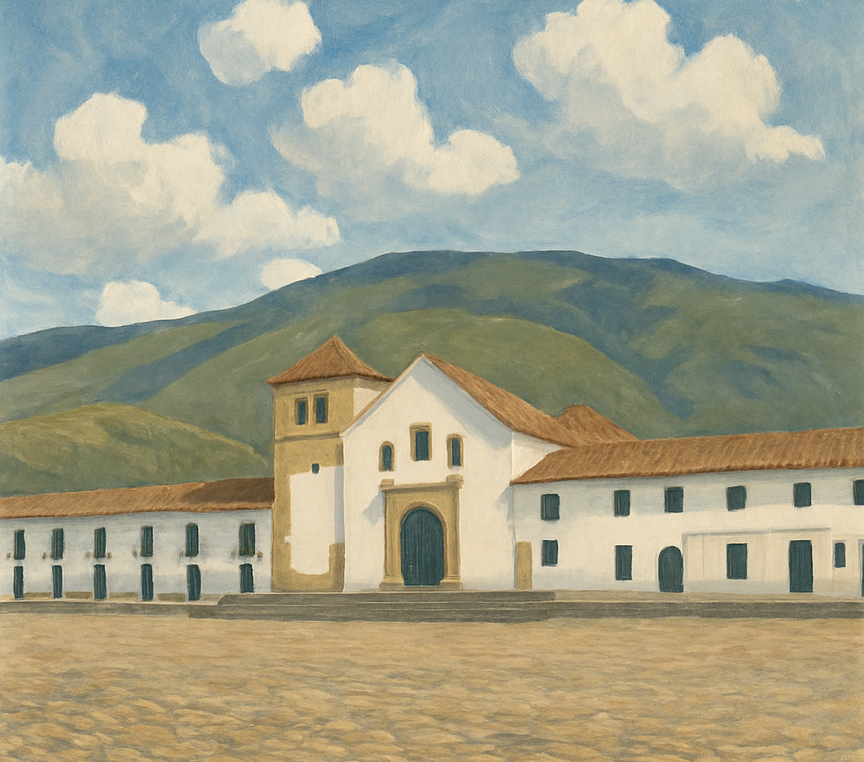 Plaza Mayor w Villa de Leyva
