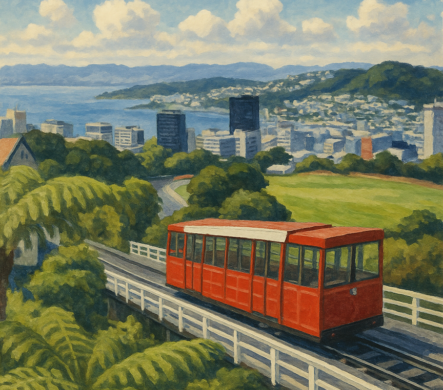 Kolej linowa Wellington