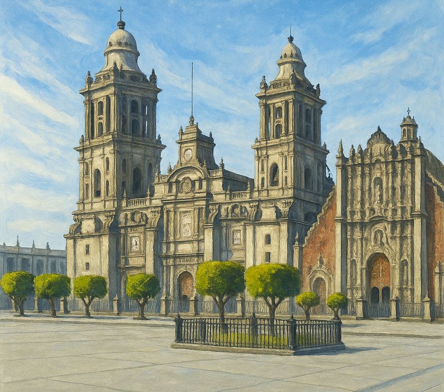 Zócalo i Katedra Metropolitalna