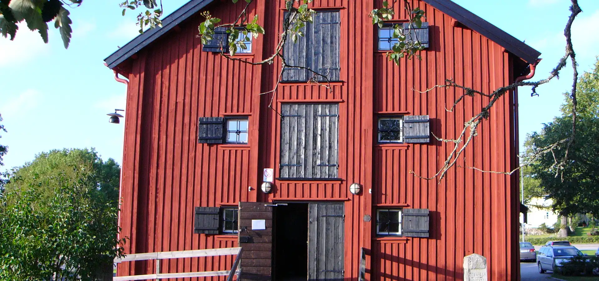 Tanum – Old community granary in Tanumshede, Västra Götaland, Sweden.