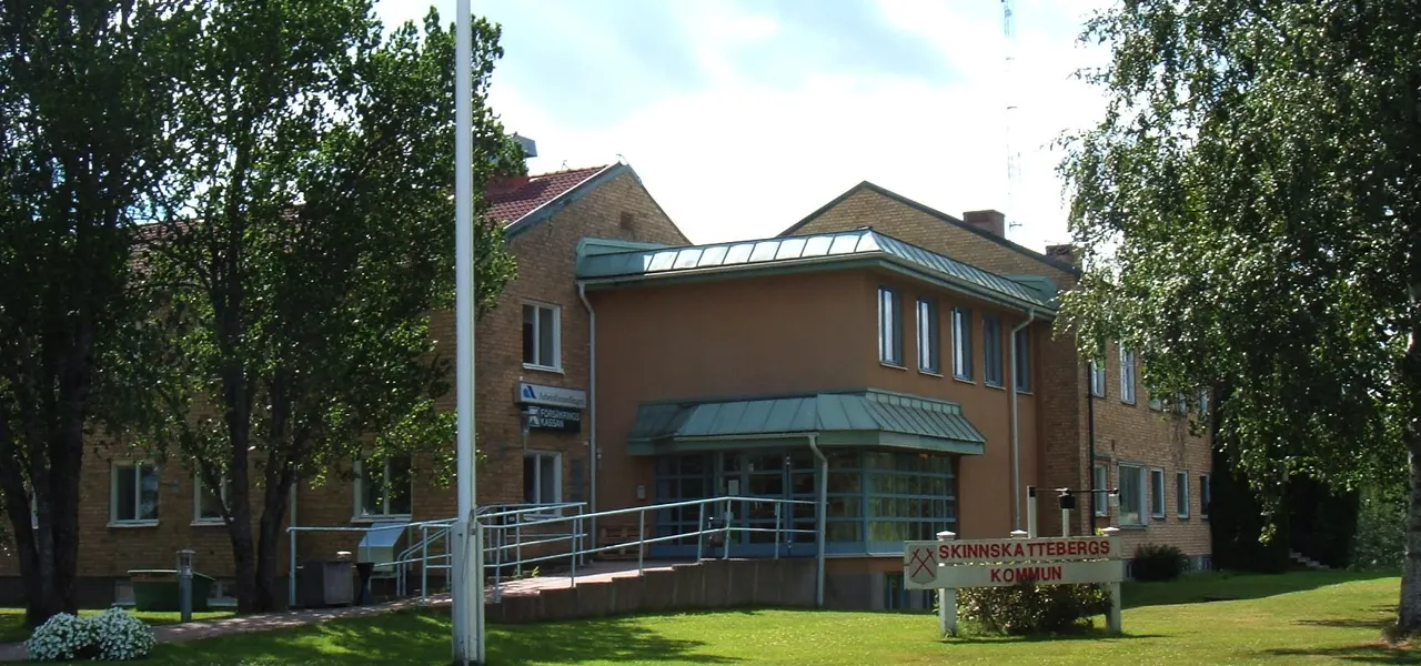 Skinnskatteberg – Kommunhuset i Skinnskatteberg