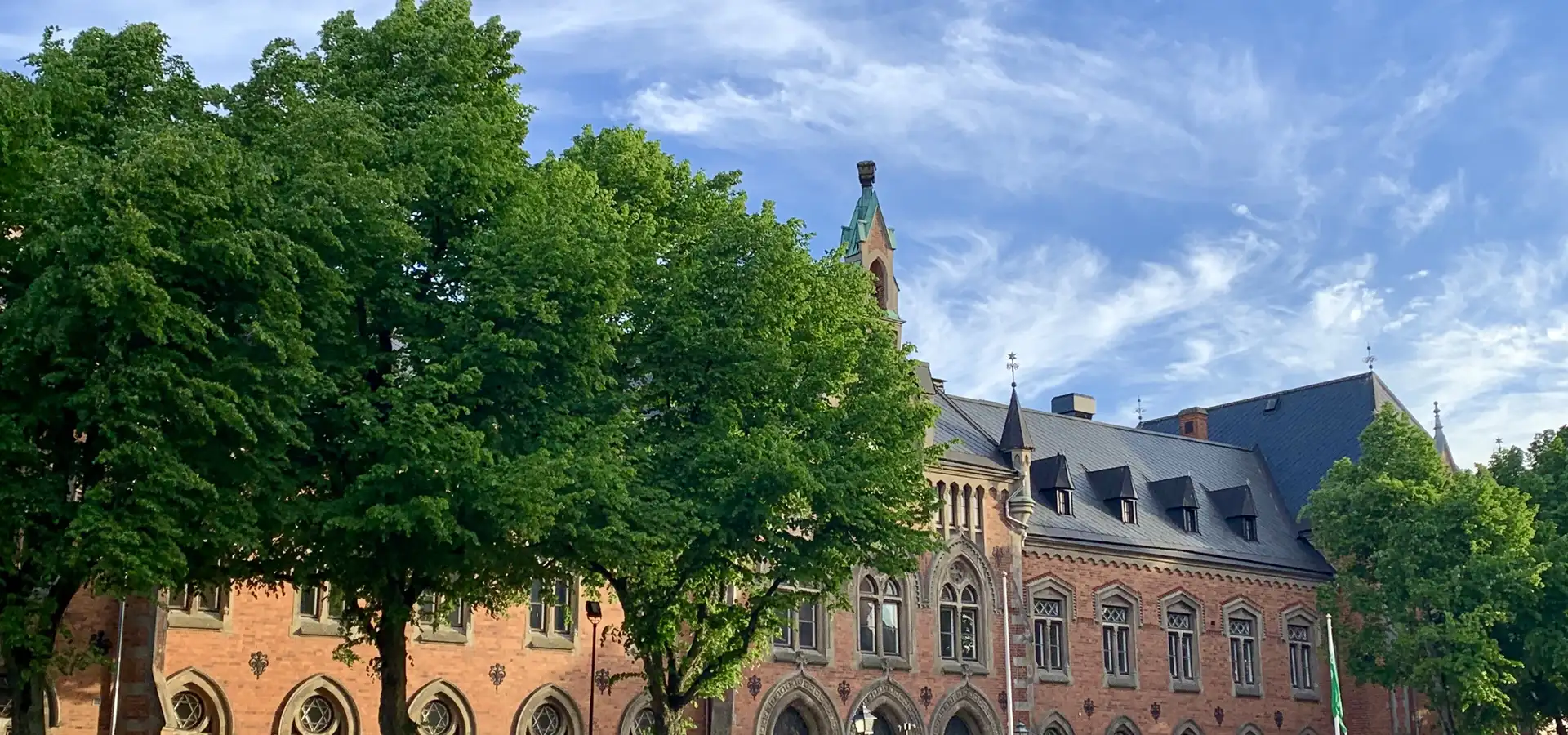 Skara – Skara stadshus i gamla läroverket
