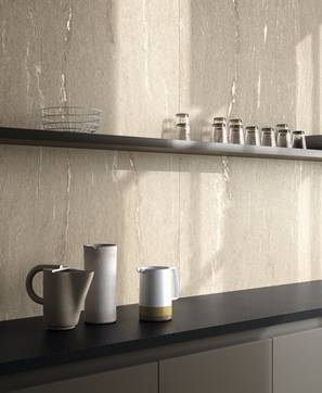 Image d'ambiance Kitchen, Salon, réalisée avec des carreaux de la collection : Alpine