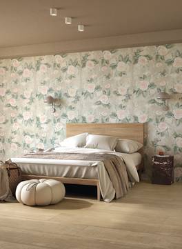 Immagine ambiente Bedroom, Living, realizzato con piastrelle della collezione: Dream