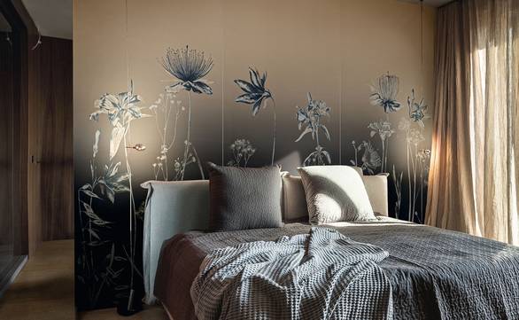 Immagine ambiente Bedroom, realizzato con piastrelle della collezione: Dream