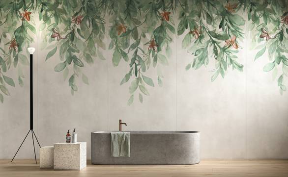 Immagine ambiente Bagno, realizzato con piastrelle della collezione: Dream