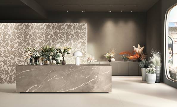 Immagine ambiente Commerciale, realizzato con piastrelle della collezione: Dream