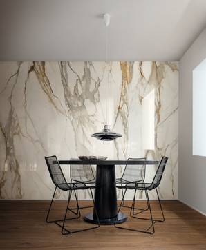 Immagine ambiente Living, realizzato con piastrelle della collezione: Infinito 2.0