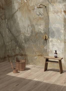 Room view Bathroom, created with tiles from the collection: Infinito 2.0