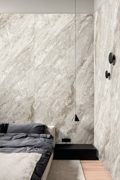 Immagine ambiente Living, realizzato con piastrelle della collezione: Infinito 2.0