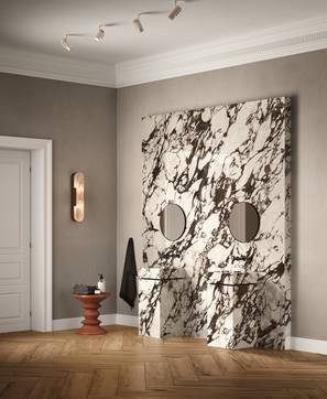 Immagine ambiente Bagno, realizzato con piastrelle della collezione: Infinito 2.0